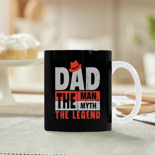 Ceramic Mug – Father’s Day – Red Legend – 11 oz White Coffee Mug Drinkware ceramic coffee mug