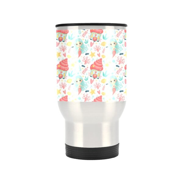 Insulated Stainless Steel Travel Mug – Commuters Cup – Mermaid and Cake  (14 oz) Drinkware Double Wall Insulated Cup 2