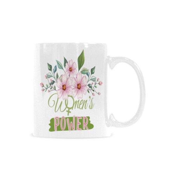 Ceramic Mug – 11 oz White – Women’s Day Gift – Power Coffee Mug Drinkware ceramic coffee mug 7