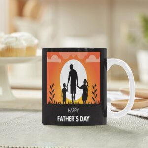 Ceramic Mug – Father’s Day – Buddies – 11 oz White Coffee Mug Drinkware ceramic coffee mug