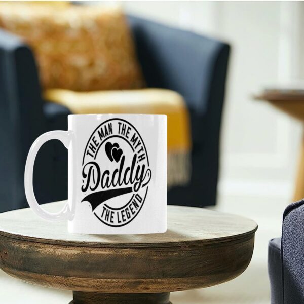 Ceramic Mug – Father’s Day – Dad MML – 11 oz White Coffee Mug Drinkware ceramic coffee mug 6