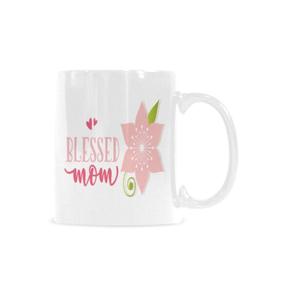 Ceramic Mug – 11 oz White Coffee Mug – Mother’s Day Gift – Blessed Drinkware ceramic coffee mug 7