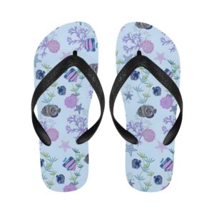 Unisex Flip Flops – Summer Beach Sandals – Blue Angels Clothing Beach footwear