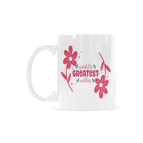 Ceramic Mug – 11 oz White Coffee Mug – Mother’s Day Gift – Greatest Drinkware ceramic coffee mug 2
