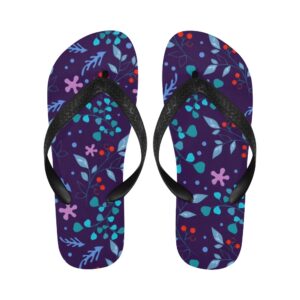 Unisex Flip Flops – Summer Beach Sandals – Purple Stars Clothing Beach footwear
