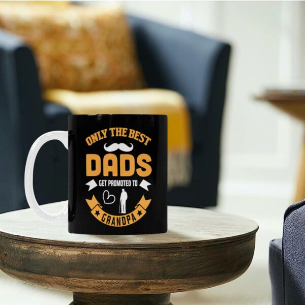 Ceramic Mug – Father’s Day – Dad Promotion – 11 oz White Coffee Mug Drinkware ceramic coffee mug 6