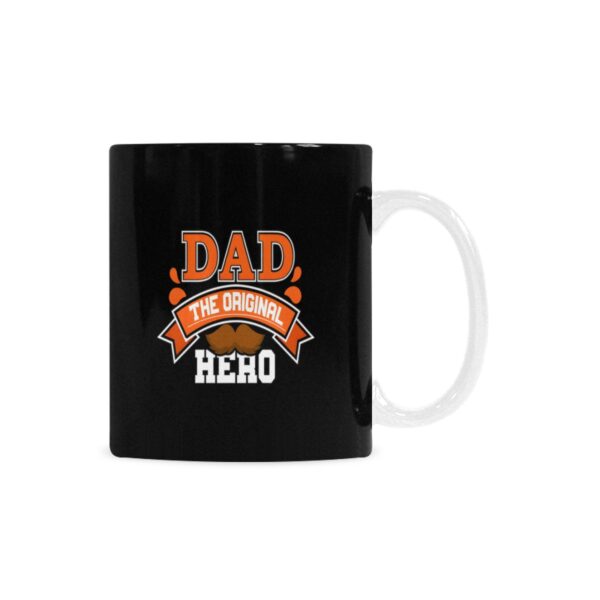 Ceramic Mug – Father’s Day – Dad Hero – 11 oz White Coffee Mug Drinkware ceramic coffee mug 7