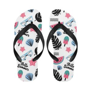 Unisex Flip Flops – Summer Beach Sandals – Hello Summer Clothing Beach footwear