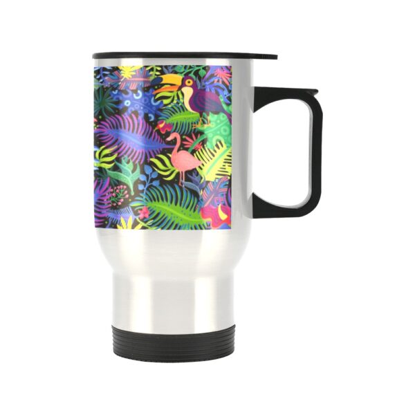 Insulated Stainless Steel Travel Mug – Commuters Cup – Toucan  (14 oz) Drinkware Double Wall Insulated Cup 3