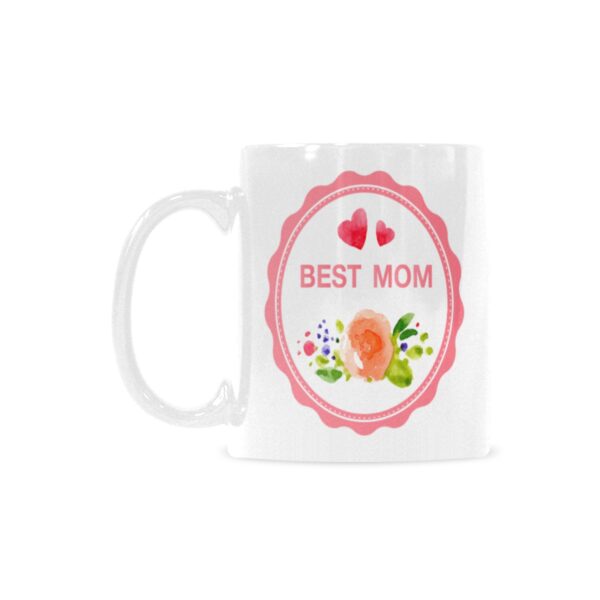 Ceramic Mug – 11 oz White Coffee Mug – Mother’s Day Gift – Best Mom Drinkware ceramic coffee mug 2