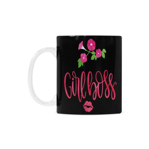 Ceramic Mug – 11 oz – Women’s Day Gift – Girl Boss Black Classic Coffee Mug Drinkware ceramic coffee mug 2