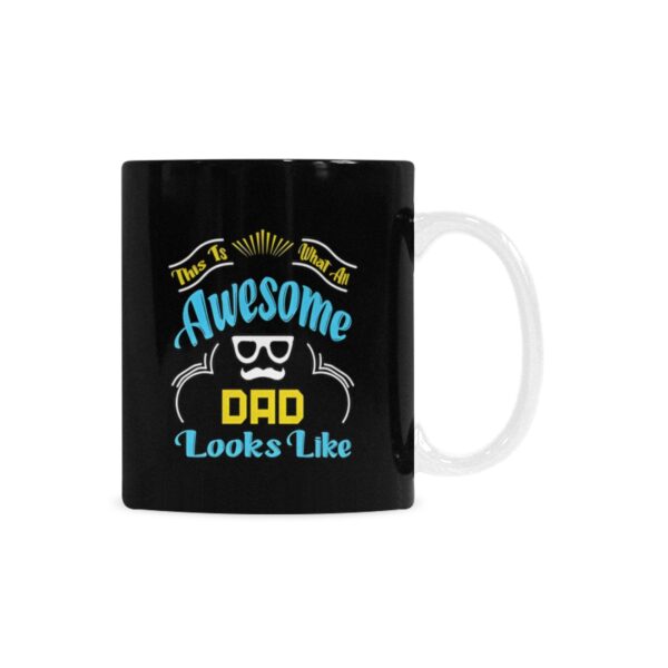 Ceramic Mug – Father’s Day – Awesome – 11 oz White Coffee Mug Drinkware ceramic coffee mug 7