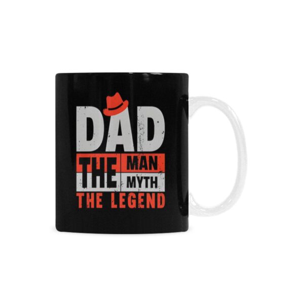Ceramic Mug – Father’s Day – Red Legend – 11 oz White Coffee Mug Drinkware ceramic coffee mug 7
