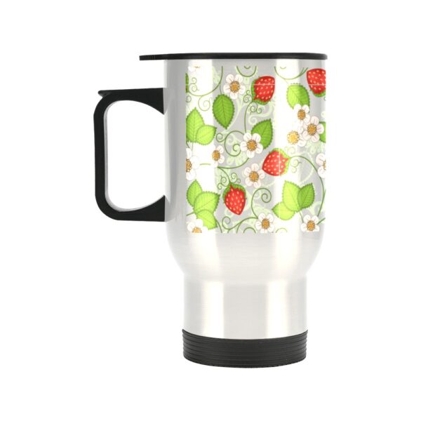 Insulated Stainless Steel Travel Mug – Commuters Cup – Berries  (14 oz) Drinkware Double Wall Insulated Cup