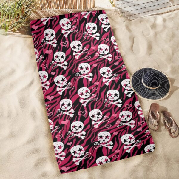 Beach Towels – Large Summer Vacation or Spring Break Beach Towel 31″x71″ – Skull Rock Beach Towels beach towel 5