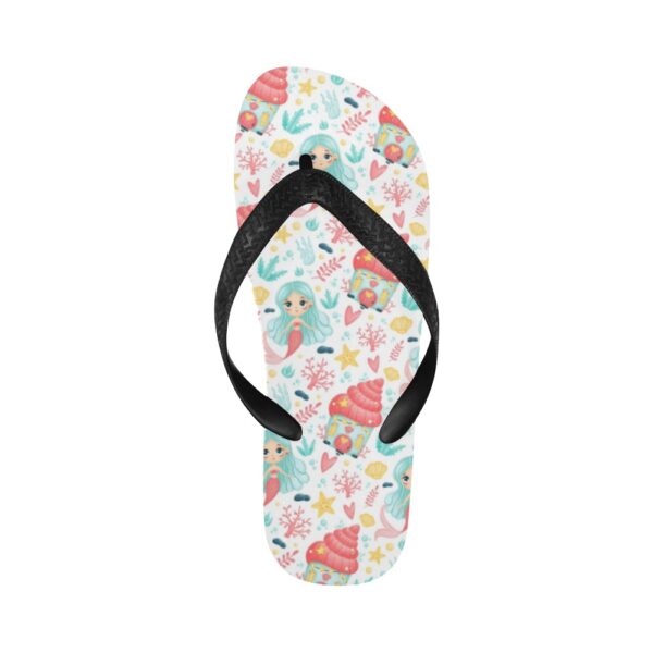 Unisex Flip Flops – Summer Beach Sandals – Mermaid and Cake Clothing Beach footwear 2