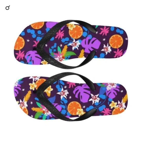 Unisex Flip Flops – Summer Beach Sandals – Citrus Flip Flops Beach footwear 4 Unisex Flip Flops – Summer Beach Sandals – Citrus Flip Flops Beach footwear 4