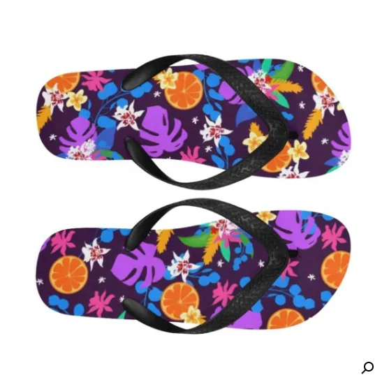 Unisex Flip Flops – Summer Beach Sandals – Citrus Flip Flops Beach footwear 3 Unisex Flip Flops – Summer Beach Sandals – Citrus Flip Flops Beach footwear 3