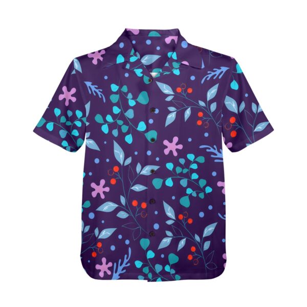 Mens Hawaiian Print Shirt – Men’s Tropical Floral Shirts – Purple Star Clothing Aloha shirt 4
