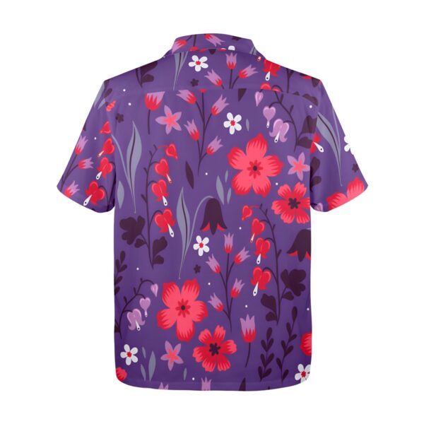 Mens Hawaiian Print Shirt – Men’s Tropical Floral Shirts – Puschia Clothing Aloha shirt 5