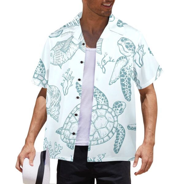 Mens Hawaiian Print Shirt – Men’s Tropical Floral Shirts – Tortulla Clothing Aloha shirt