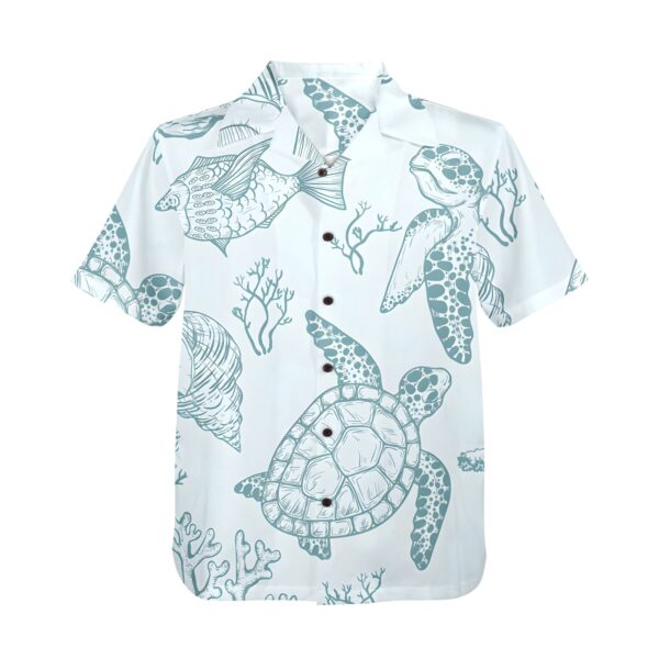 Mens Hawaiian Print Shirt – Men’s Tropical Floral Shirts – Tortulla Clothing Aloha shirt 4