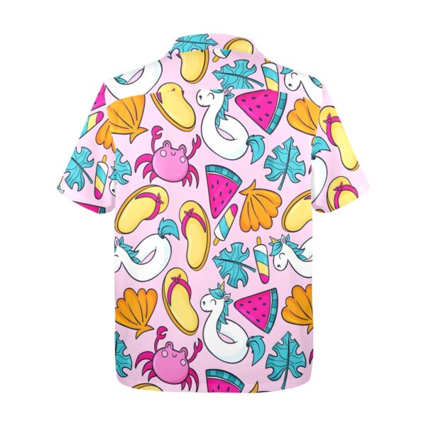 Mens Hawaiian Print Shirt – Men’s Tropical Floral Shirts – Crabby Clothing Aloha shirt 5