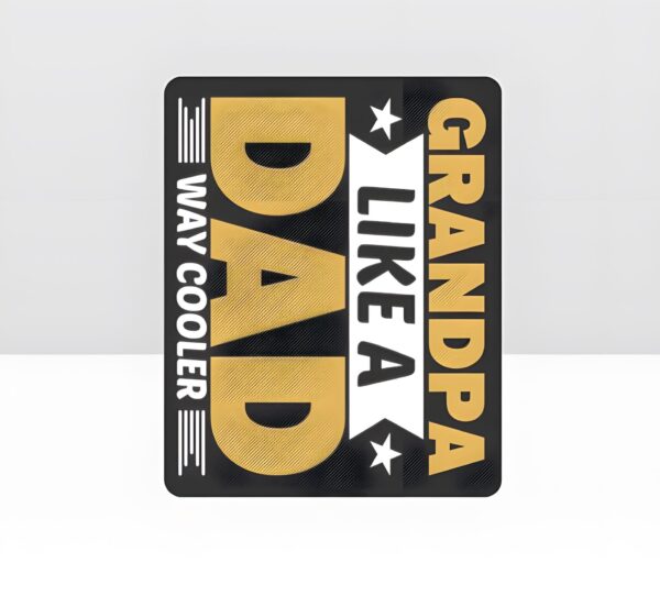 Mousepad – Rectangle Dad Mouse Pad – Grandpa – 10 in x 8 in Dad Pads Best Dad Mouse Pad 2