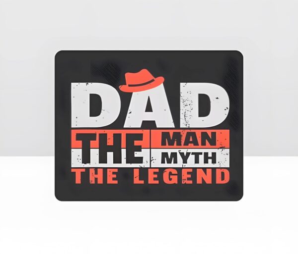 Mousepad – Rectangle Dad Mouse Pad – MML – 10 in x 8 in Dad Pads Best Dad Mouse Pad 4