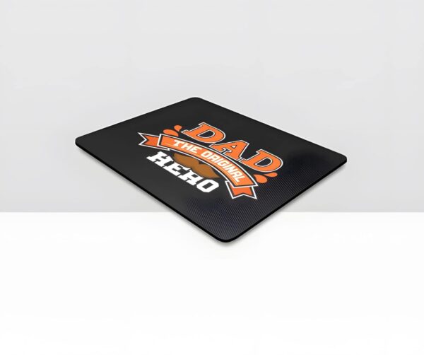 Mousepad – Rectangle Dad Mouse Pad – Hero – 10 in x 8 in Dad Pads Best Dad Mouse Pad 6