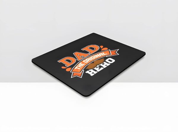 Mousepad – Rectangle Dad Mouse Pad – Hero – 10 in x 8 in Dad Pads Best Dad Mouse Pad 7