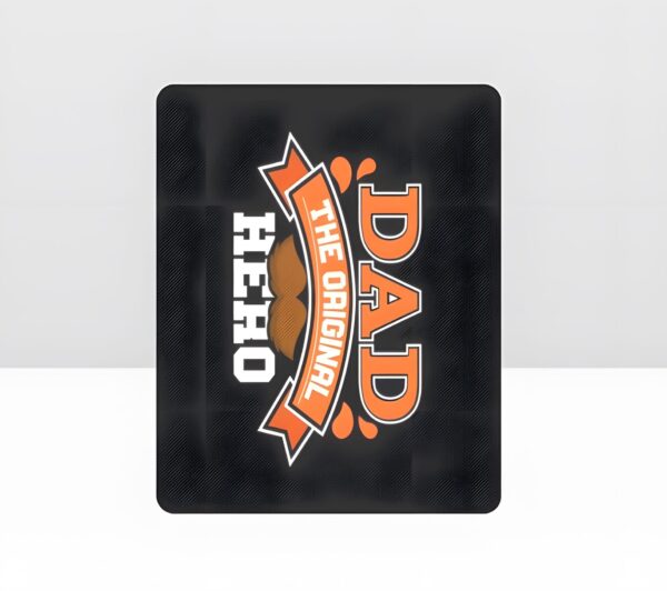 Mousepad – Rectangle Dad Mouse Pad – Hero – 10 in x 8 in Dad Pads Best Dad Mouse Pad 8