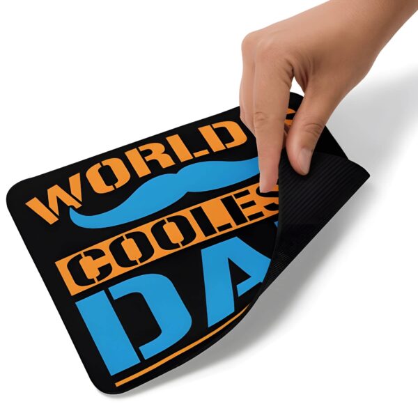 Mousepad – Rectangle Dad Mouse Pad – Coolest – 10 in x 8 in Dad Pads Best Dad Mouse Pad 6
