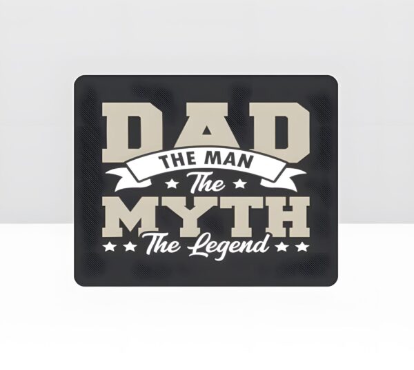 Mousepad – Rectangle Dad Mouse Pad – Legend – 10 in x 8 in Dad Pads Best Dad Mouse Pad 10