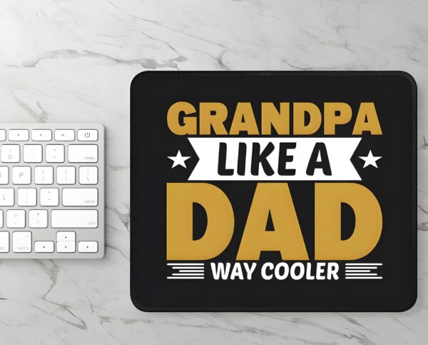 Mousepad – Rectangle Dad Mouse Pad – Grandpa – 10 in x 8 in Dad Pads Best Dad Mouse Pad