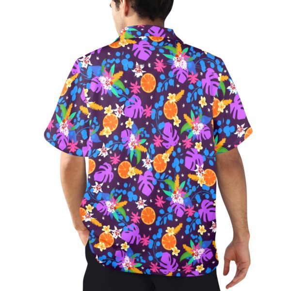 Mens Hawaiian Print Shirt – Men’s Tropical Floral Shirts – Citrus Clothing Aloha shirt 3