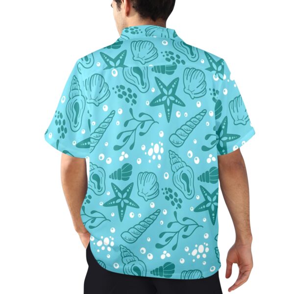 Mens Hawaiian Print Shirt – Men’s Tropical Floral Shirts – Seashore Clothing Aloha shirt 3