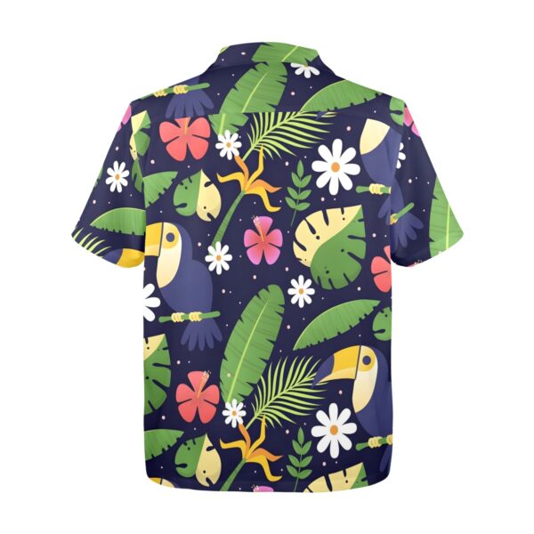 Mens Hawaiian Print Shirt – Men’s Tropical Floral Shirts – Toucan Clothing Aloha shirt 5