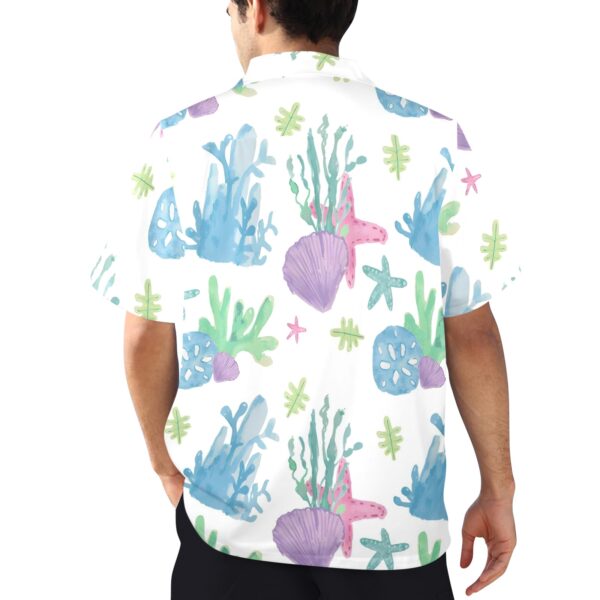 Mens Hawaiian Print Shirt – Men’s Tropical Floral Shirts – Sand Dollar Clothing Aloha shirt 3