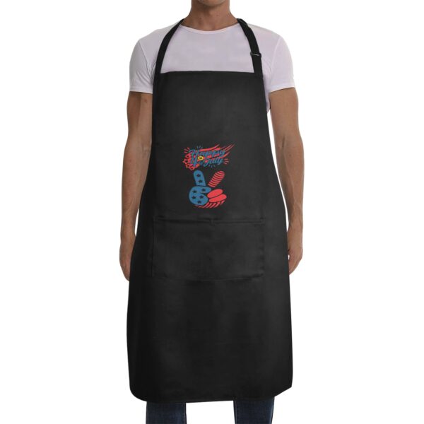 Men’s Apron – BBQ Grill Kitchen Chef Apron for Men – Independence Day Peace Aprons 4th Of July