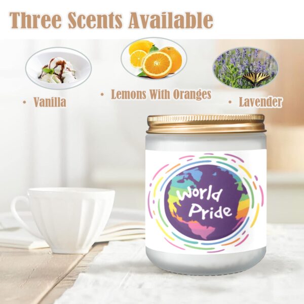 Scented Candle – LGBTQ World Pride Month Custom Scented Candle Gifts/Party/Celebration Aroma Therapy candle 2