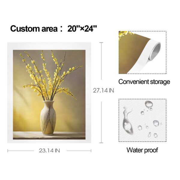 Canvas Wall Art Print – Home Decor Painting – Willows in Gold-2 20×24 (3-Pack) 20"x24" Abstract Canvas Art 2