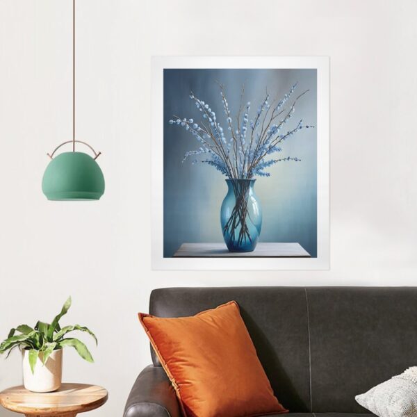 Canvas Wall Art Print – Home Decor Painting – Willows in Ice 20×24 (3-Pack) 20"x24" Abstract Canvas Art 4