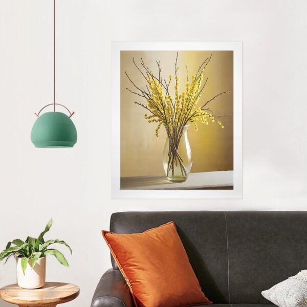 Canvas Wall Art Print – Home Decor Painting – Willows in Gold-1 20×24 (3-Pack) 20"x24" Abstract Canvas Art 4