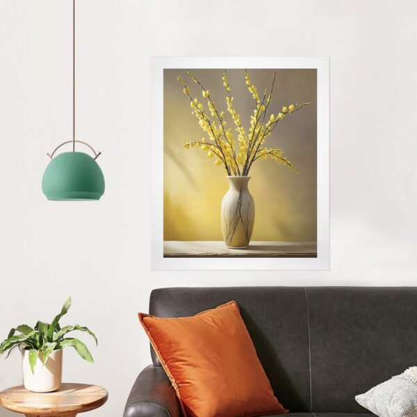 Canvas Wall Art Print – Home Decor Painting – Willows in Gold-2 20×24 (3-Pack) 20"x24" Abstract Canvas Art 4