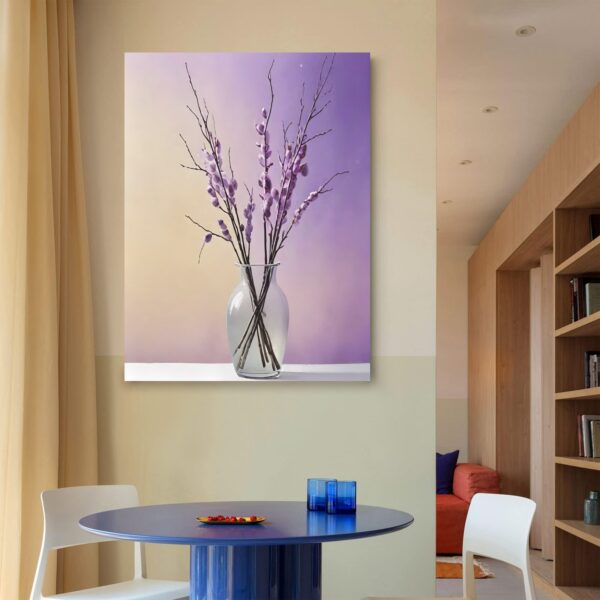 Canvas Wall Art Print – Home Decor Painting – Willows in Lavender 24×32 24"x32" Abstract Canvas Art 5