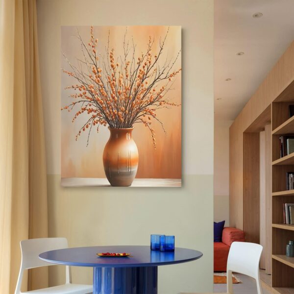 Canvas Wall Art Print – Home Decor Painting – Willows in Orange Six 24×32 24"x32" Abstract Canvas Art 5