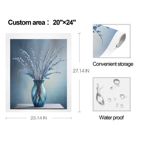 Canvas Wall Art Print – Home Decor Painting – Willows in Ice 20×24 (3-Pack) 20"x24" Abstract Canvas Art 2