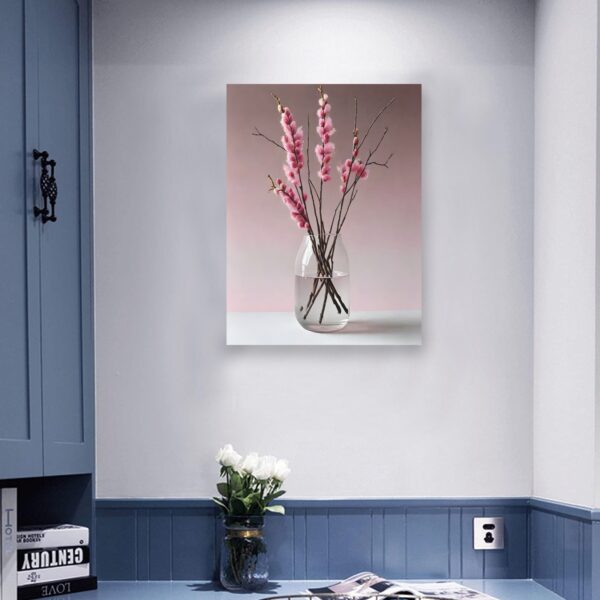 Canvas Wall Art Print – Home Decor Painting – Willows in Pink Three 24×32 24"x32" Abstract Canvas Art 4