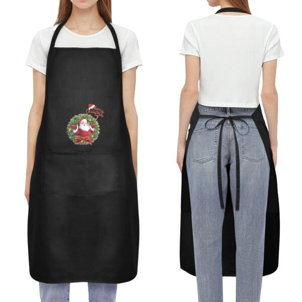 Christmas Holiday Chef Kitchen Apron – Santa Custom Apron for Women Aprons christmas 3